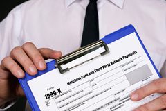 1099-K being held by a Block Advisors certified small business tax professional