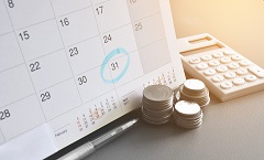 bookkeeping year end calendar