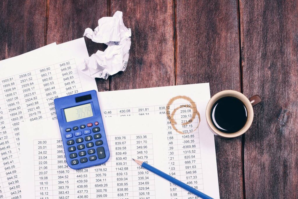 bookkeeping mistakes
