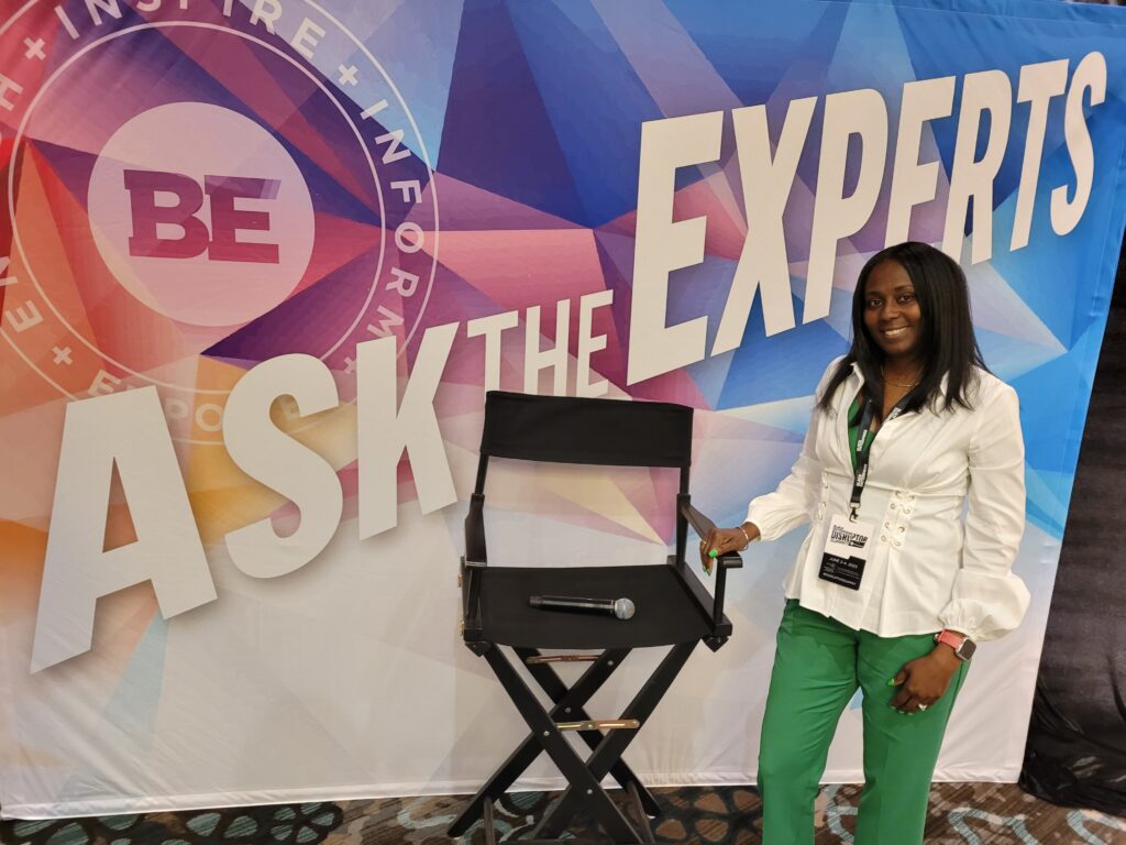 Latasha Randle Block Advisors Small Business Expert at Black Enterprise Disruptor Summit