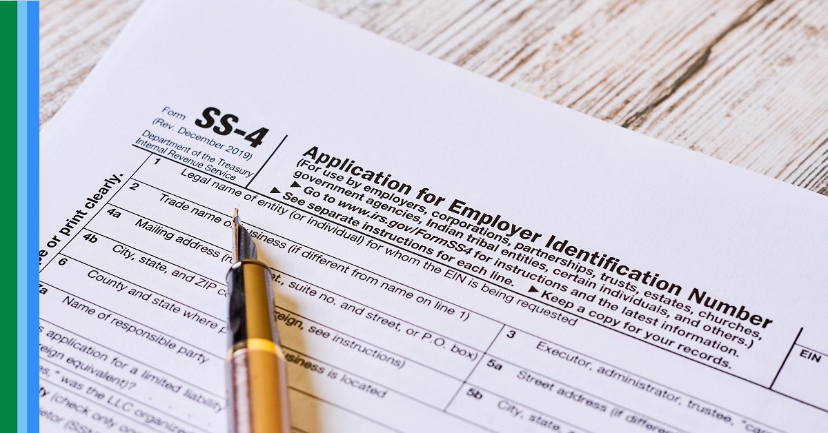 IRS EIN application new EIN numbers Block Advisors