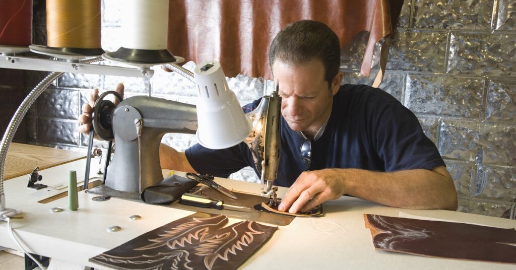 A Texas S Corp business owner at work.